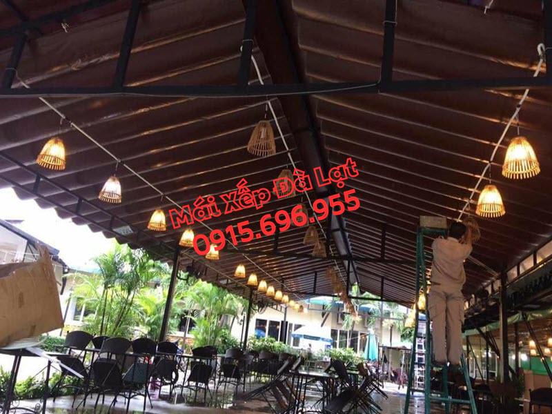 Mái Xếp Phổ Biến Cho Nhà Hàng Ở Đà Lạt