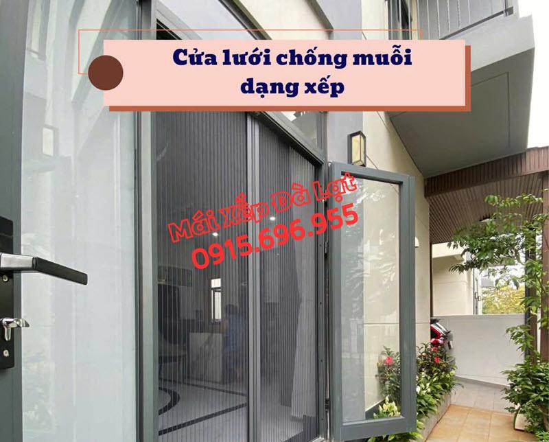 Cửa Lưới Chống Muỗi Dạng Xếp Là Gì?