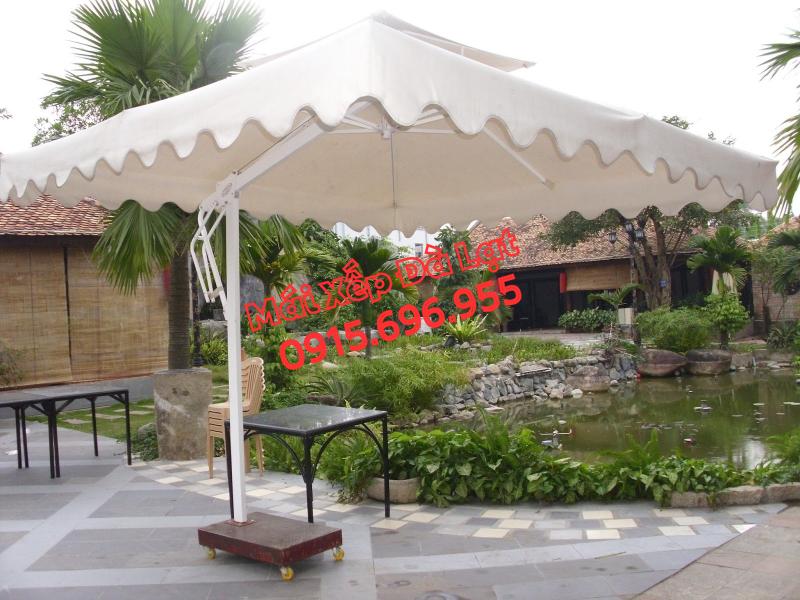 Dù Lệch Tâm Vuông Cao Cấp
