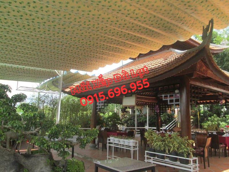 Mái xếp lượn sóng cho khu du lịch