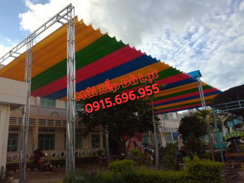 Mái xếp lượn sóng