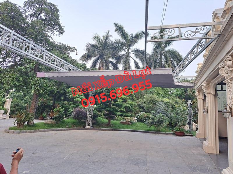 Các loại mái xếp di động phổ biến tại Đà Lạt