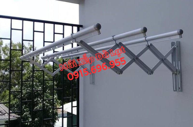 Giàn Phơi Xếp Gọn Gắn Tường