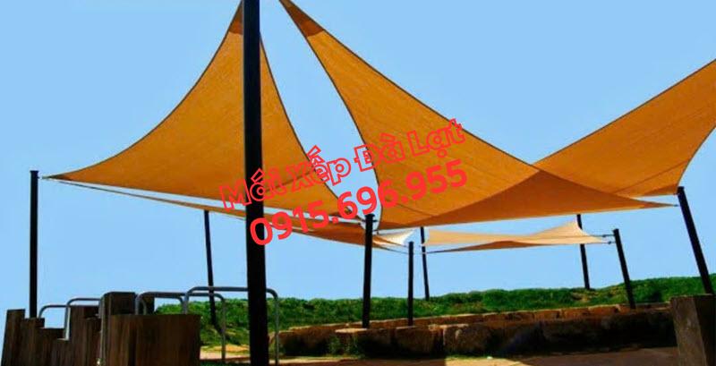 Mái bạt căng nghệ thuật
