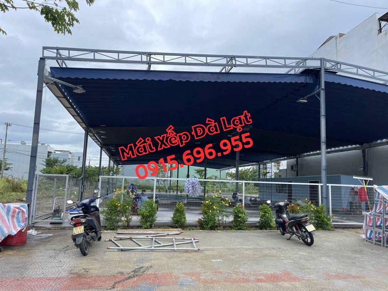 Thi công mái che sân pickleball cho Anh Đức, Chủ sân pickleball ngoài trời