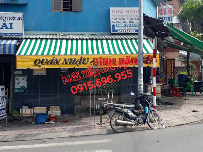 Ưu điểm của mái hiên di động cho quán ăn